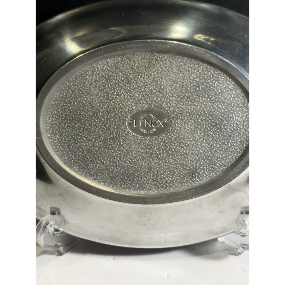Lenox Pewter Plaque "The Love of Family" Decorative Sentimental Tray - Picture 3 of 6